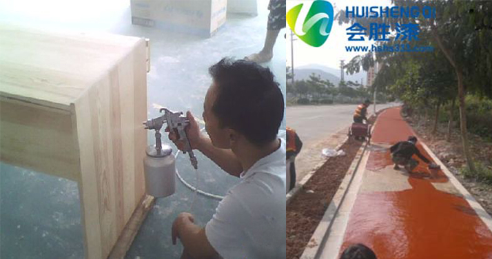 不要過分吹水（水性漆），不要談油（反光油漆）色變