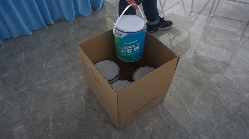 恭喜東莞匯勝化工反光漆廠家又完成一個客戶的返單出貨