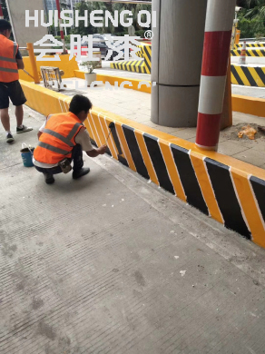 車道安全島油漆的施工需要注意的小細節（其二）