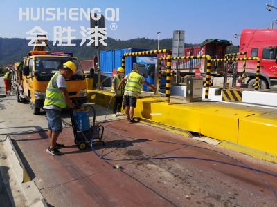 車道安全島油漆的存儲穩定性測試