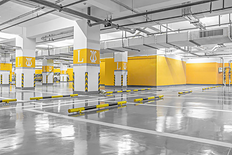 停車場墻面上一般用什么油漆？