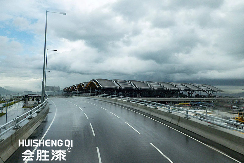 反光漆施工效率當然快