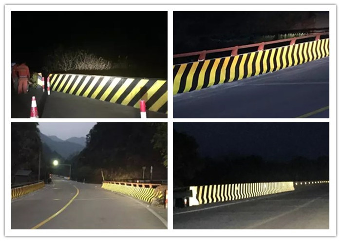 反光涂料夜間效果