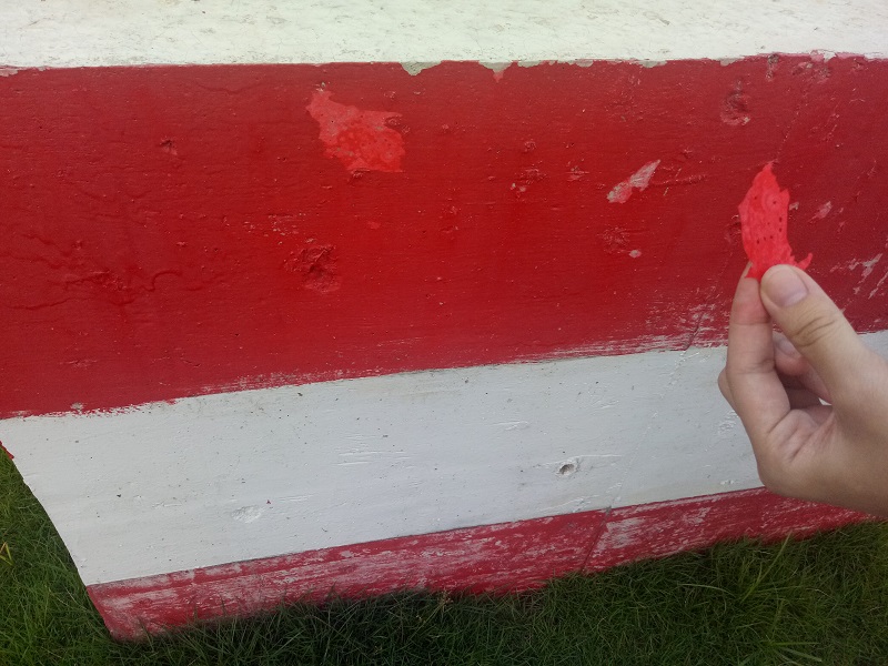 道路防撞墩反光漆