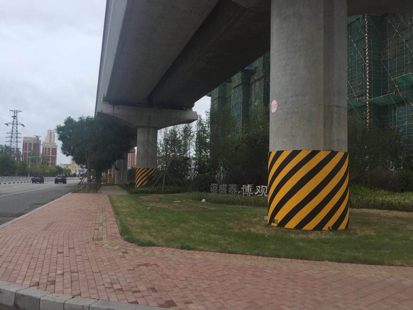 橋墩警示反光漆